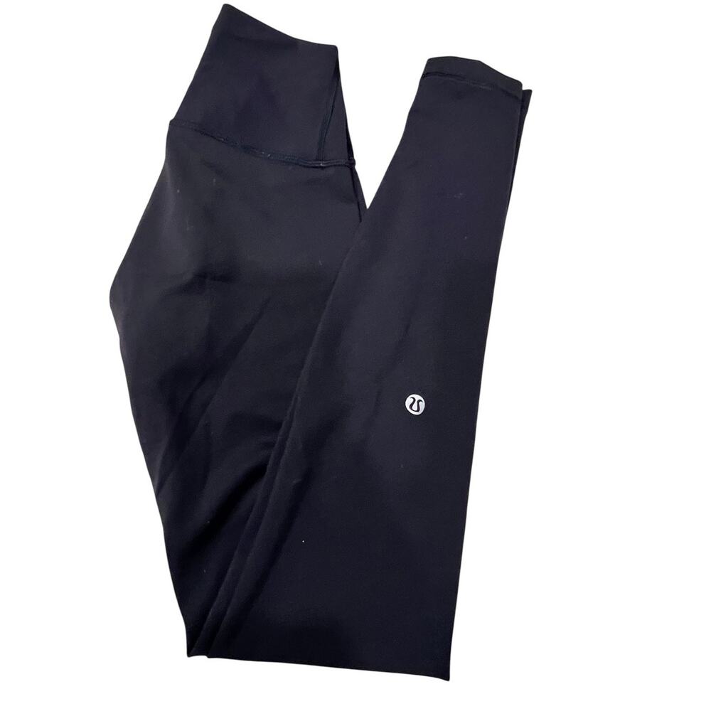 Lululemon Wunder Train High-Rise Tight 28" Black Leggings Size 2 Athleisure‎
